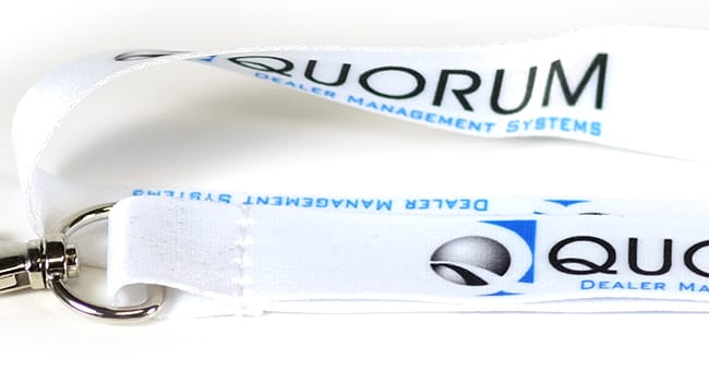 sample lanyard