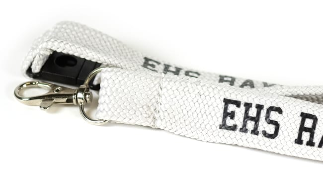 sample lanyard